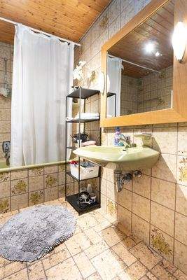 Das Bad der Einliegerwohnung
