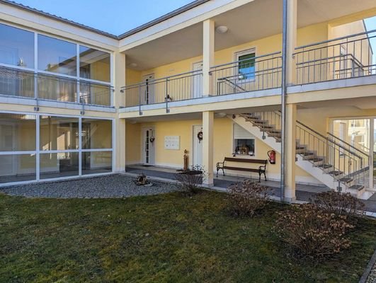 Eingang zur Wohnung im EG