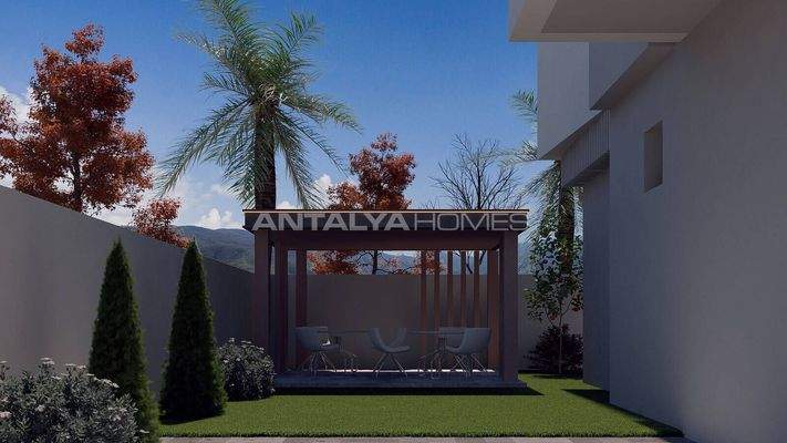Flats with Parking Lot and Smart Home System in Antalya