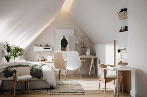 Büro  o. Schlafzimmer im ausgeb. DG Bsp.