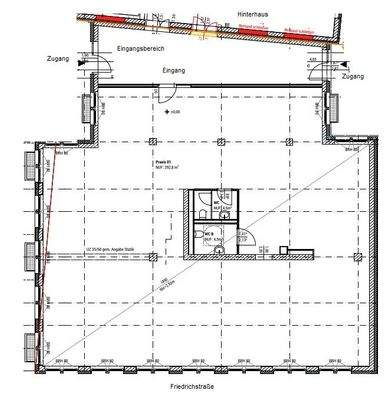 GR Friedrichstraße 30 GE EG Praxis 292,80qm