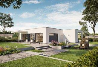 Modernes Traumhaus living