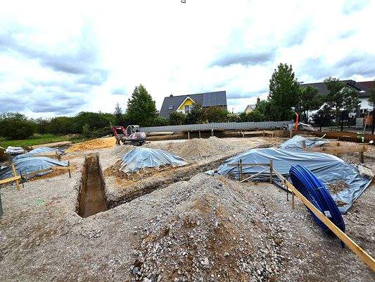 Beginn der Bauarbeiten