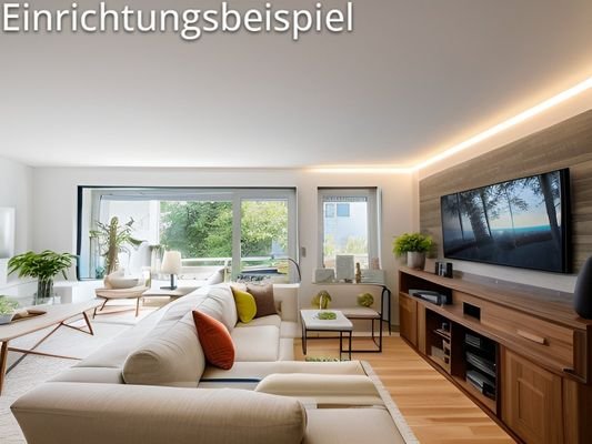 Gestaltungsbeispiel Wohnzimmer