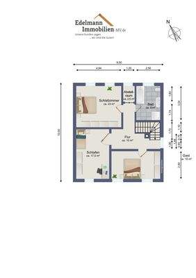 Grundriss Dachgeschoss