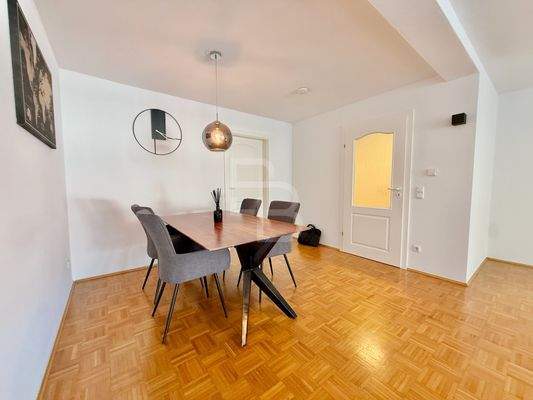 Essbereich im Wohnraum