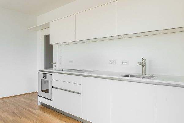 Elegante, hochwertige Einbauküche