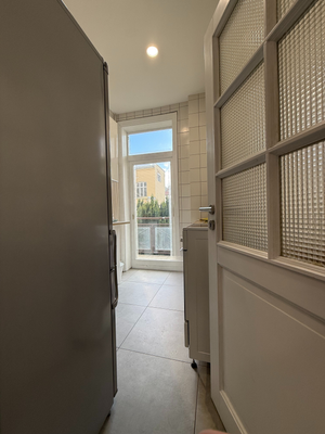 Küche von Flurrichtung