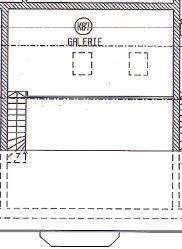 Grundriss Galerie K87