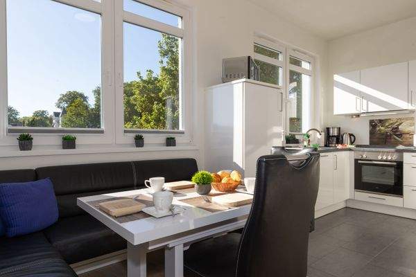 Der geräumige Essplatz