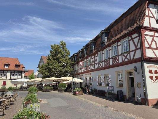 Eiscafé Außenzugang