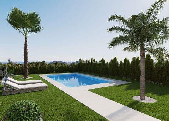 Sea View Villas with Private Pools in Finestrat Alicante