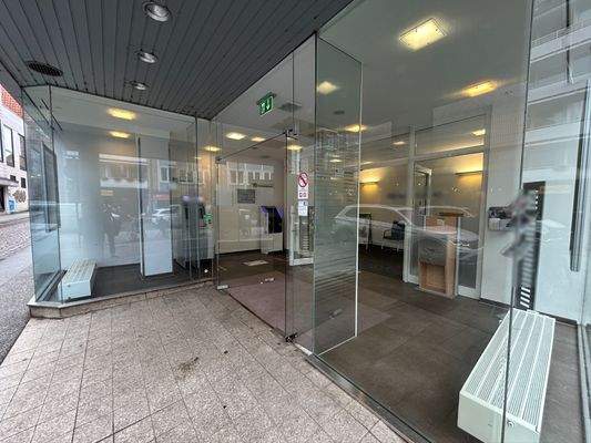 Imposanter Eingangsbereich