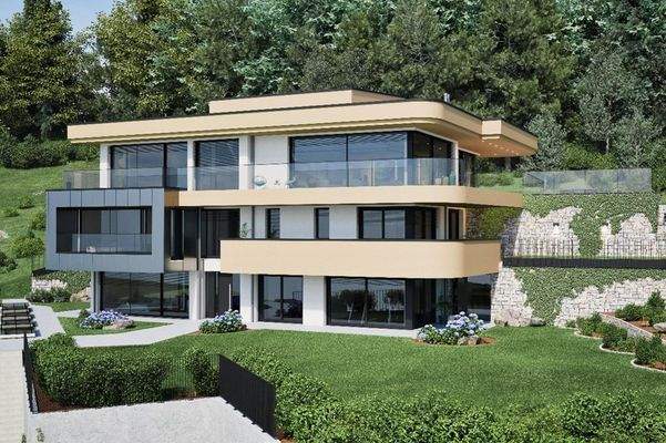 Gebäudeansicht - Visualisierung