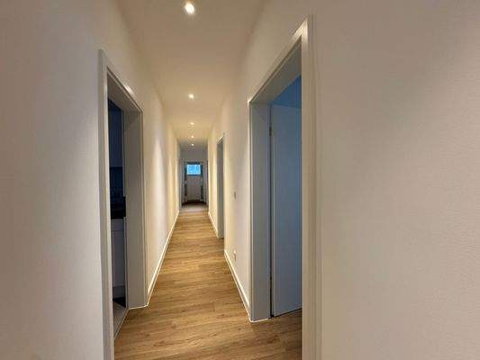 Diele mit Spotlights