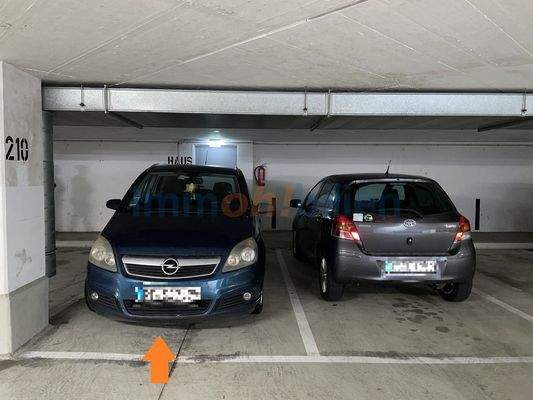 TG-Stellplatz (einer von insgesamt zwei Stellplätzen)