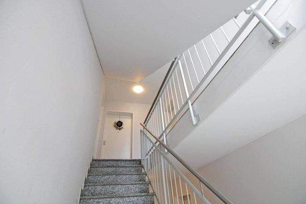 Gepflegtes Treppenhaus