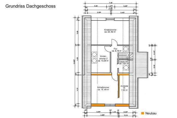Grundriss Dachgeschoss