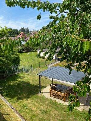 Blick in Gartenbereich