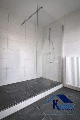 begehbare Dusche - Echtglas