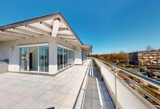 Dachterrasse Südwestseite