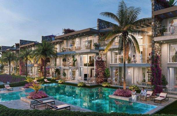 Apartments with Mountain and Sea Views in Girne Esentepe