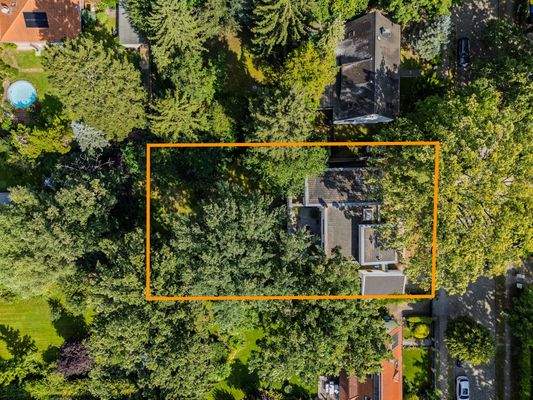 Luftaufnahme Grundstück