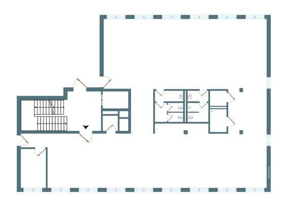 Grundriss 2.OG 349qm
