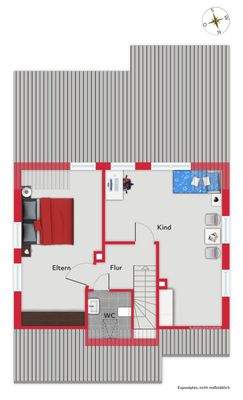Grundriss Dachgeschoss