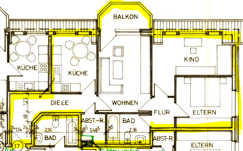 Attraktive 3-Zimmer-Wohnung mit Balkon und geplanter Modernisierung - Photo 5