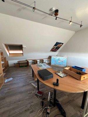 Arbeitszimmer Spitzboden