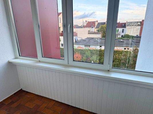 verglaster Balkon (2. OG)