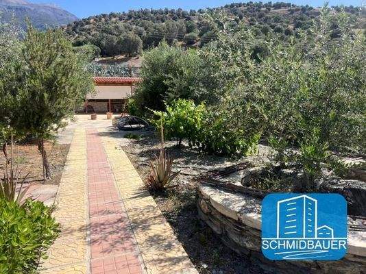 Südkreta: Haus mit spektakulärer Aussicht und großem Garten in Grigoria zu verkaufen