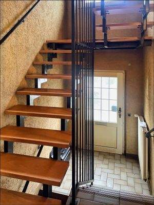 Treppenhaus ins Dachgeschoss