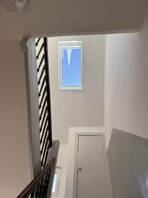 Rauchabzug im Treppenhaus