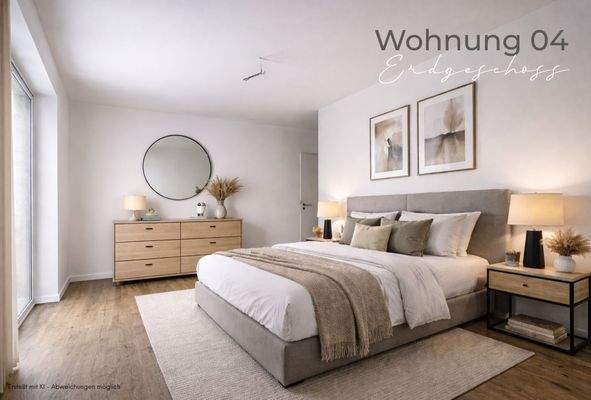 Schlafzimmer Beispiel (KI)