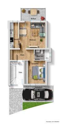 Grundriss 1. Obergeschoss