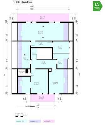 Grundriss Haupthaus - OG