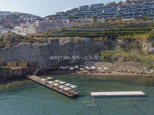 Spacious Sea View Real Estate in a Luxury Complex in Bodrum