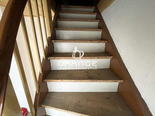 Keine Einschubtreppe - der Weg zum Dachboden