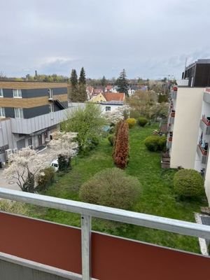 Ausblick vom Balkon