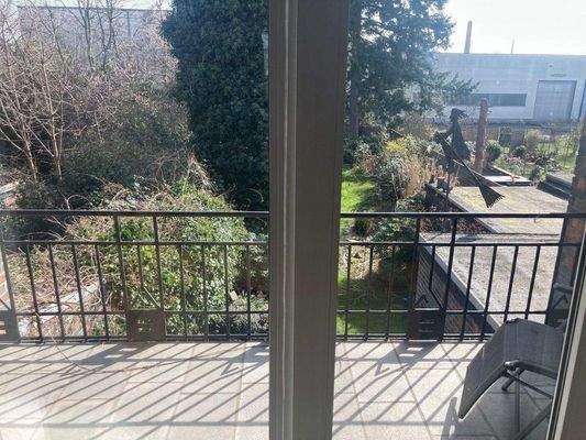 Ausblick ins Grüne - Balkon I.OG 