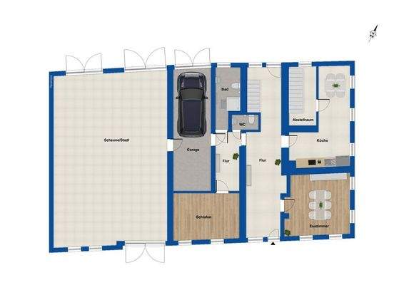 Grundriss Erdgeschoss