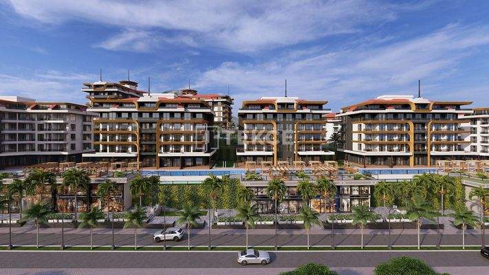 Properties with 5-Star Hotel Concept in Alanya Kestel