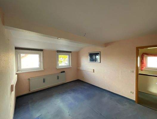 Schlafzimmer im Dachgeschoss