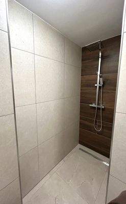 Die bodentiefe Dusche