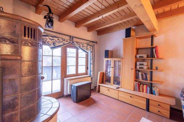 Ofen und Balkon EG Anbau