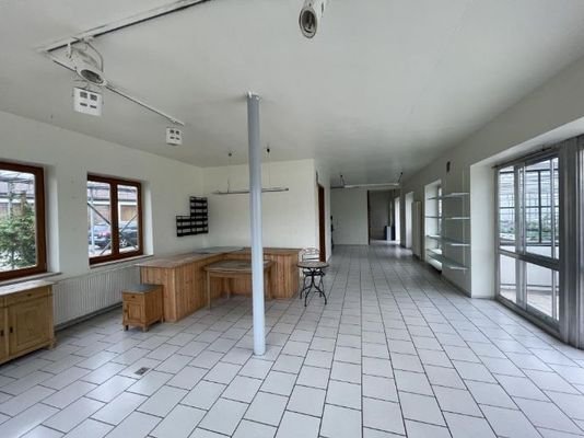 Ansicht Verkaufsfläche