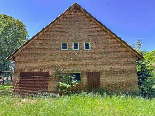 Rückansicht ehemaliger Schweinestall