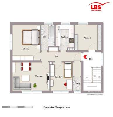 Grundriss Obergeschoss